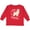 Red, variant on Mimi's You Say Alpaca My Bags Boys or Girls Long Sleeve Toddler T-Shirt