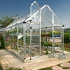 Palram - Canopia Snap & Grow 6' x 16 ' Polycarbonate/Aluminum Walk-In Greenhouse – Silver - with 3 Roof Vents