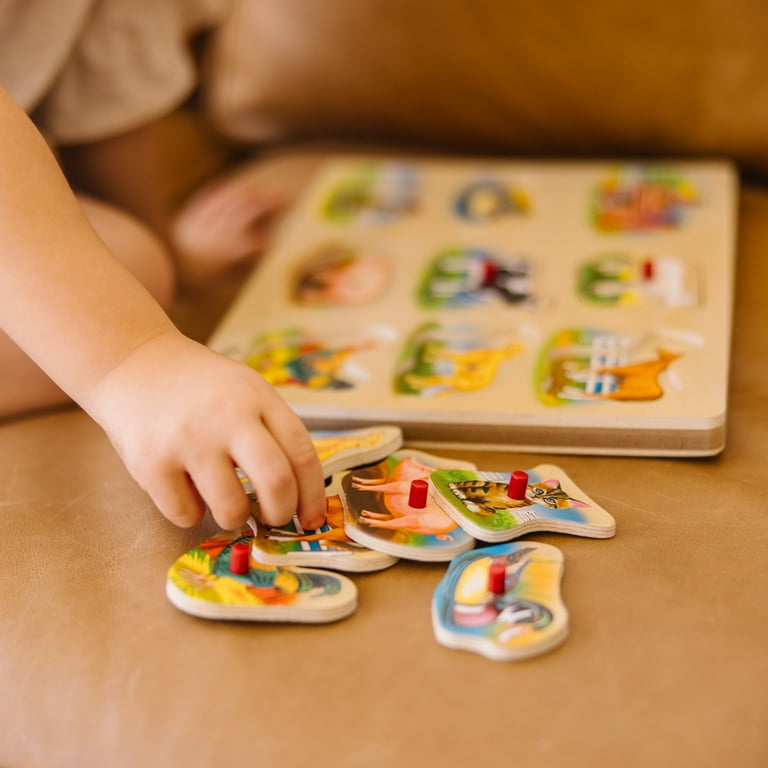 Melissa and doug 2025 peg puzzles