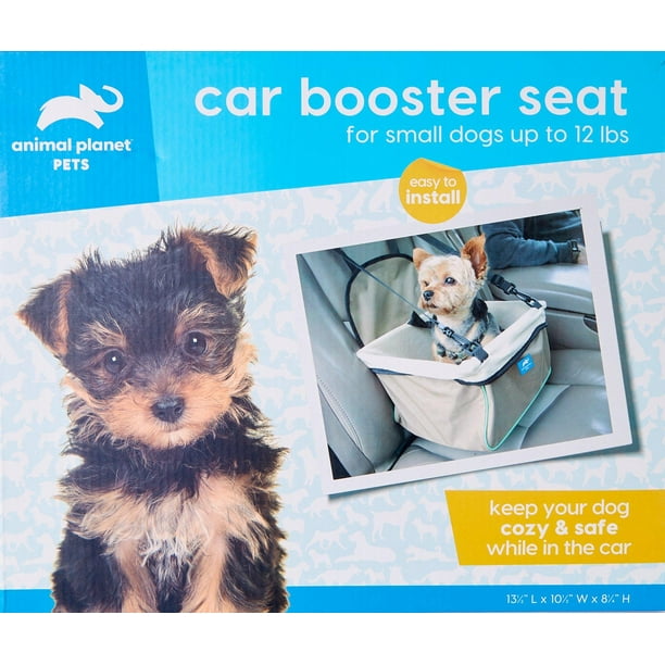 Animal Planet Car Booster Dog Seat One Size Beige Animal Planet Car Booster Dog Seat One Size Beige