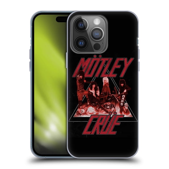 Head Case Designs Officially Licensed Motley Crue Key Art Too Fast Soft Gel Case Compatible with Apple iPhone 14 Pro