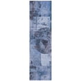 thumbnail image 2 of Addison Rugs Chantille Indoor/Outdoor Transitional Global Blue Machine Washable Runner Rug, 2'3" x 7'6", 2 of 7