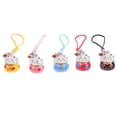 thumbnail image 4 of 5Pcs Fortune Cat Phone Chains Key Backpack Pendants Copper Bell Phone Pendants, 4 of 9
