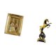 thumbnail image 5 of Marco de fotos de cristal de resina, soporte para tarjetas de exhibición con figura de caballo, estatua moderna, adorno de mesa para dormitorio, ofici, 5 of 8
