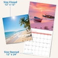 thumbnail image 4 of Calendario ROZZBY 2026 para pared, diseño playero, 30 x 61 cm, 4 of 7