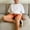 Orange, variant on FSYBOA Boys Athletic Shorts, Casual Elastic Waist Fashion Above the Knee Kids Cotton Shorts Blue Size 6T