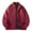 Wine, variant on AnuYalue Golf Jackets for Men Lightweight Full Zip Outwear Fashion Lapel Coats with Pocket Loose Fit Solid Color Jacket