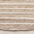 thumbnail image 3 of SAFAVIEH Cape Cod Vincent Striped Area Rug, Natural/Beige, 6' x 6' Round, 3 of 10