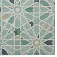 thumbnail image 4 of Pemberly Row Indoor Outdoor Machine Baffin Polyester Accent 3'x5' Rug in Green, 4 of 8