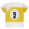 thumbnail image 2 of Halloween Billiard Pool Ball Nine Costume Youth T Shirt Multi YXL, 2 of 2