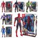 thumbnail image 2 of Figura de acción de Marvel SpidSuffolk MEDk Ironman, juguete de PVC, modelo coleccionable de mantequilla JoendocShous, regalo de Navidad, 17 cm, 2 of 5