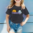 thumbnail image 2 of TZEWGL T-Shirts For Child Short Sleeve Crew Neck Monthly Word Prints Blouse For Newborns size 4-5T, 2 of 4