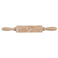 thumbnail image 1 of Generic Rouleau en Bois Embossé avec Motif Floral, Bois, Rouleau, 1 Unité, 1 of 7