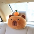 thumbnail image 4 of Car Neck Pillow Capybara Plush Shoulder Protection Cute Tissue box Kawaii Car Decoration Of Car Supplies lovely Plushie Toy Gift, 4 of 8