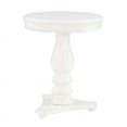 thumbnail image 1 of Linon Bree Table d'Appoint en Bois, Blanc, 1 of 6