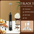 thumbnail image 2 of Agiferg Milk Frother, Rechargeable Hand-Held Electric Milk Frother 3 Change USB Charging Can Be Used ForBulletproof Coffee Protein Drinks Matcha Coffee Whisk, 2 of 6