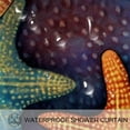 thumbnail image 3 of Starfish Waterproof Bathroom Decoration Shower Curtain Set with Hook, Printed Design - a Must-Have Curtain Set for Your Shower Area, 3 of 5
