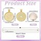 thumbnail image 3 of 10 Pcs Round Bezel Pendant Trays, for Photo DIY Jewelry Making, 3 of 5