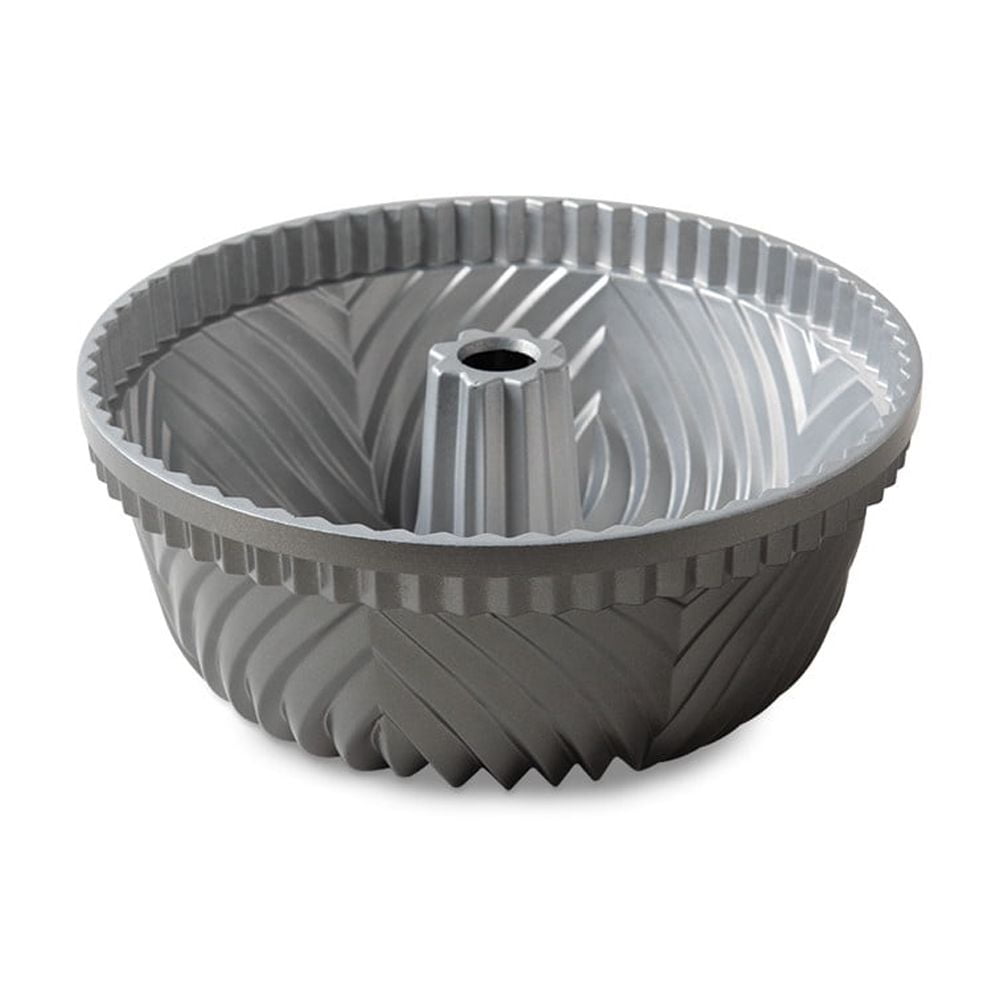 Nordic Ware 9-3/4” x 9-3/4” Non-stick Cast Aluminum Cake Pan, Warp
