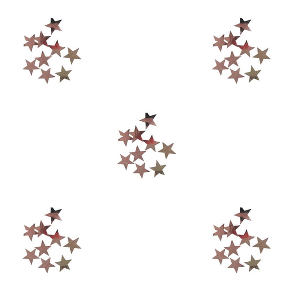 Decoraciones para fiestas Inteprter 1 Juego estrellas tipo 17