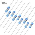 thumbnail image 3 of 20 Piezas de Resistencias de Película de Carbono 620K Ohm 0.5W 5% de Tolerancia, 3 of 3