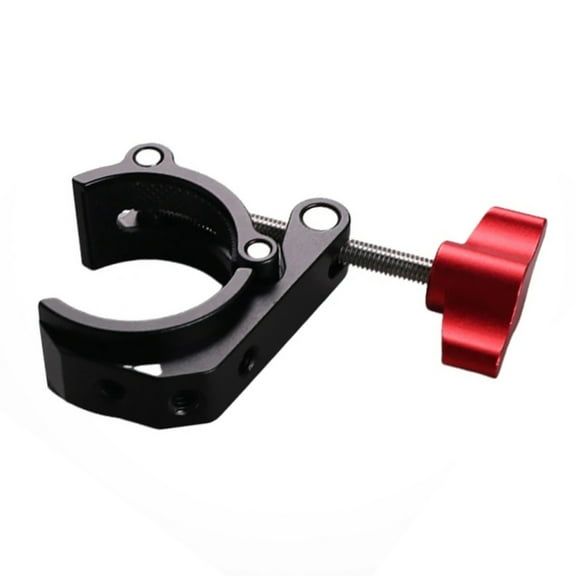High Strength Adjustable Clamp for Video Production Equipment 25-50mm Thickness Adjustable Jaw Powerful Pipe Clamp