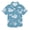 Swimming Whales, variant on Dailycode Small Short Sleeve Button Down Shirts Cute Line Fishes Casual Shirt 3-10 Years
