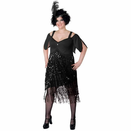 Lava Diva Flapper Women's Plus Size Adult Halloween Costume