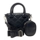 thumbnail image 4 of Bandolera Steve Madden BBABI acolchada con asa superior negra, 4 of 4
