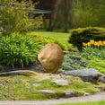 thumbnail image 6 of Artificial Landscape Rock Decorative Stone Grey Realistic Multipurpose Garden Decoration Yard Ornament, 7.48*5.9inch, 6 of 6