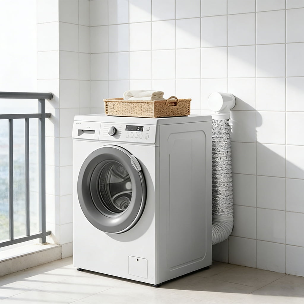 90 Degree Dryer Vent Elbow with Hose Practical Dryer Air Fitting Quick Connecting Exhaust Hose Easy to Install