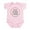 Petal Pink, variant on CafePress - 2 Moms Infant Bodysuit - Baby Light Bodysuit, Size Newborn - 24 Months