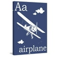 thumbnail image 2 of Marmont Hill "A for Airplane" by Karen Zukowski Painting Print on Wrapped Canvas, 2 of 5