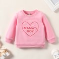 thumbnail image 2 of Vedolay Girls Fall Tops Toddler Girl's Sweatshirt Casual Pullover Sweater Long Sleeve Shirts,Pink 6-12 Months, 2 of 4