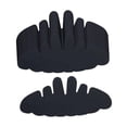 thumbnail image 2 of 20 piezas de insertos de fieltro con forma de corona de béisbol de alto rendimiento, reutilizables. Negro L, 2 of 9