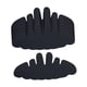 thumbnail image 2 of 20x Insertos reutilizables con forma corona béisbol, fieltro suave, multifuncionales, fáciles usar, accesorios protectores para gorras, forro Negro L, 2 of 8