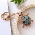 thumbnail image 2 of Llaveros con diamantes de imitación en forma de tortuga - Para hombres, mujeres y niños JAMW Sencillez, 2 of 5