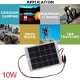 thumbnail image 4 of Efficient 10W 5V Solar Panel with Clip for Charging For 3 75V Batteries, 4 of 9