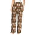 thumbnail image 3 of Daiia Beautiful Owl Women's Sleep Pant with Pockets and Drawstring,Pajama Pants-Medium, 3 of 9