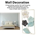 thumbnail image 4 of Decoración De Arte De Pared, Decoración De Pared De Aspecto Fino De Hierro, Decorativa Resistente A La Oxidación Para Pared De Fondo De TV, 4 of 7