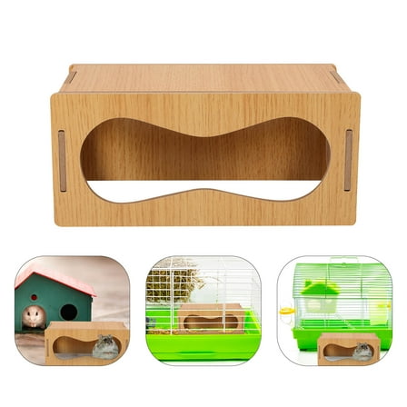 ELAYARD Hamster Houses Hideaway Wooden 1Pcs
