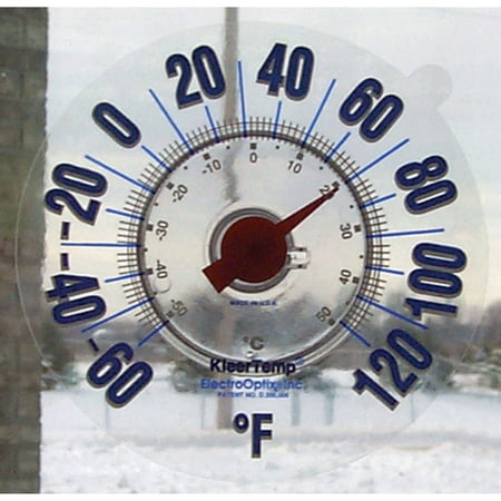 ElectroOptix KT-7 KleerTemp Windowpane (Best Outdoor Window Thermometer)