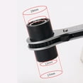 thumbnail image 3 of Double Head Ratchet Wrench tools mini adjustable ratchet spanner hvac tool, 3 of 10