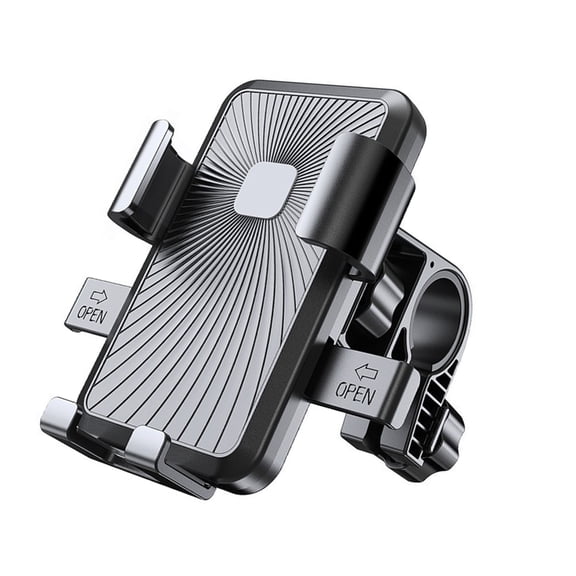 Shockproof Scooter Bicycles Phone Holder Support Handlebar Mount None Obstructive Camera Design for 4.7-7.2 Inch Phones