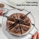 thumbnail image 5 of Pancake Cutter Stainless Steel Pie Slicer Rust Proof Cake Divider with Side Handle 6 Grids Pie, 5 of 5