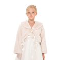 thumbnail image 4 of Girls Faux Furs Dress Coat Princesses Cape Winter Elegant Long Sleeve Cardigan for Winter Elegances Gray XL, 4 of 4