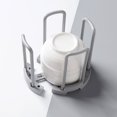 thumbnail image 3 of Estante de almacenamiento de utensilios de cocina gris, 3 of 5
