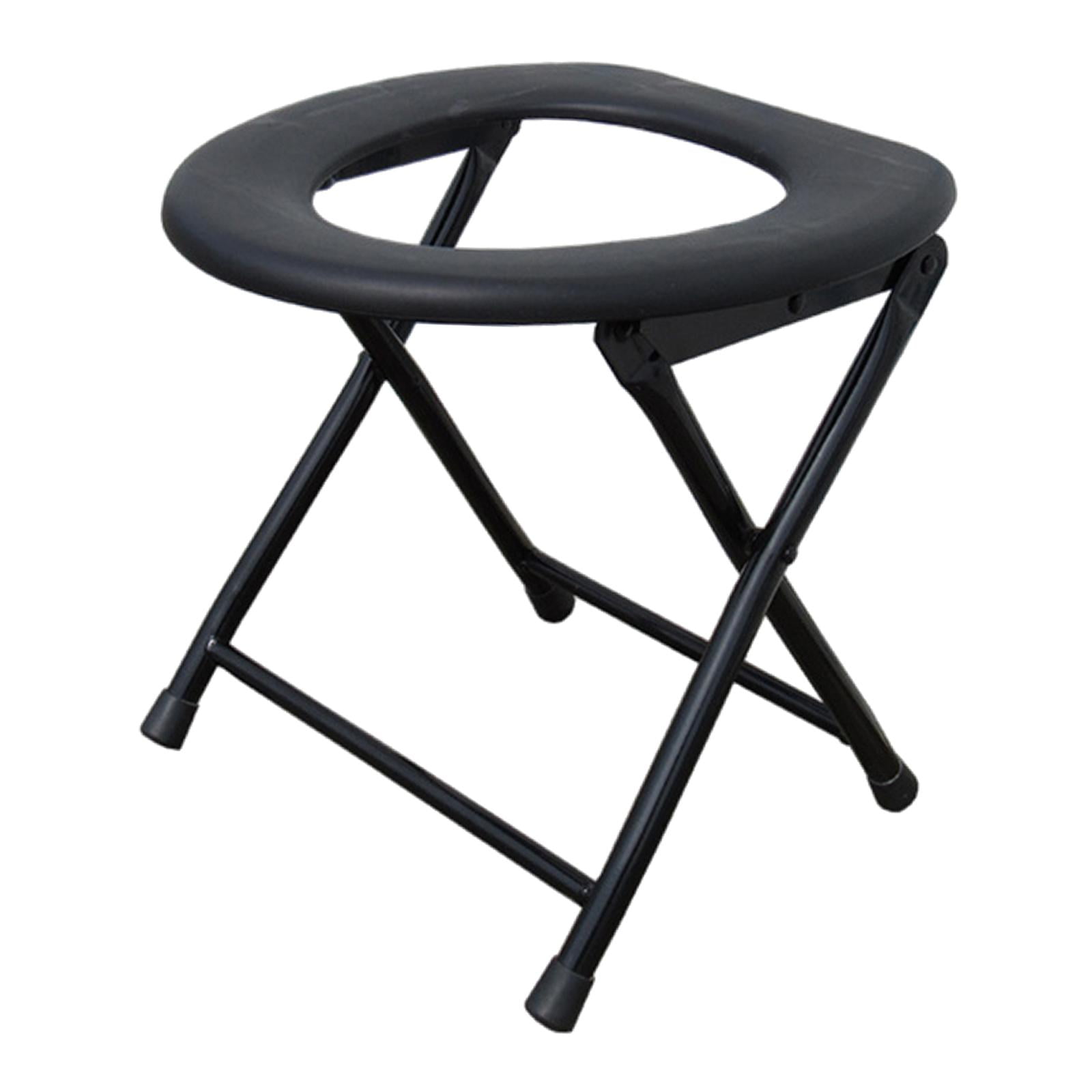 Camping Toilet Seat Bedside Toilets Folding Portable Disabled Shower Chair Uses Toilet Chair