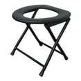 thumbnail image 1 of Asiento De Inodoro Portátil Para Acampar, Silla Cómoda, Cómoda, Multiusos, Plegable SM SunniMix Asiento del baño, 1 of 8