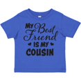 thumbnail image 3 of Inktastic My Best Friend is My Cousin with Hearts Boys or Girls Toddler T-Shirt, 3 of 5